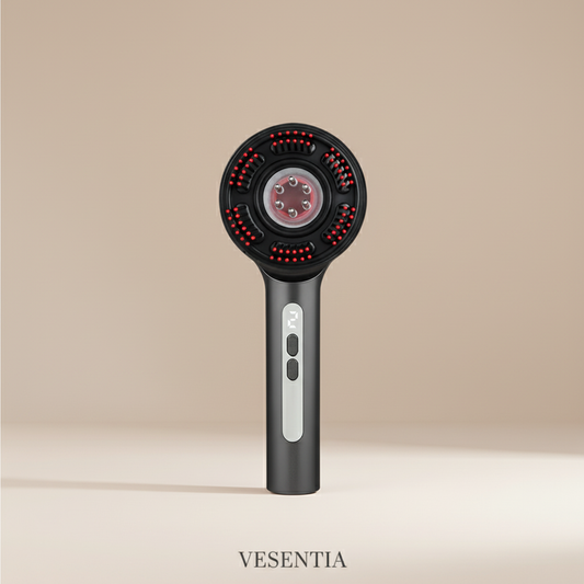 Red light Vesentia Hair Brush